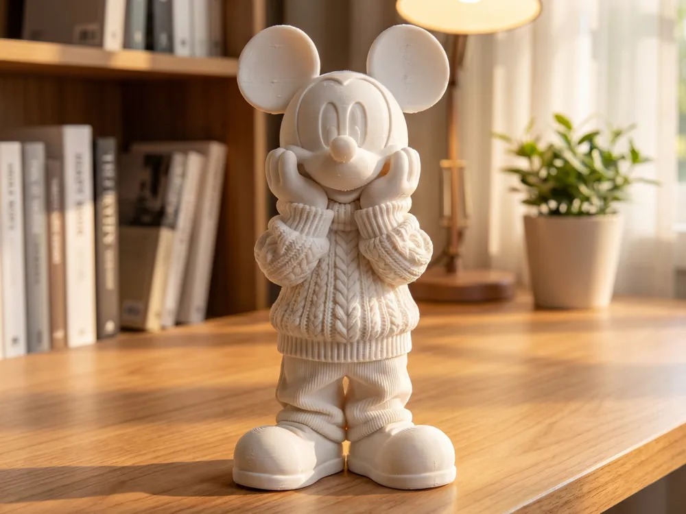 فیگور دکوری موش دوست‌داشتنی | Cozy Mouse Decor